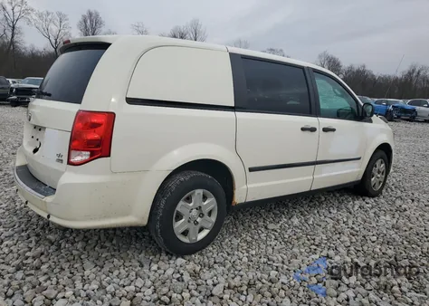 2012 Dodge Ram Van z USA, uszkodzony, nr VIN 2C4JDGAG2CR318340